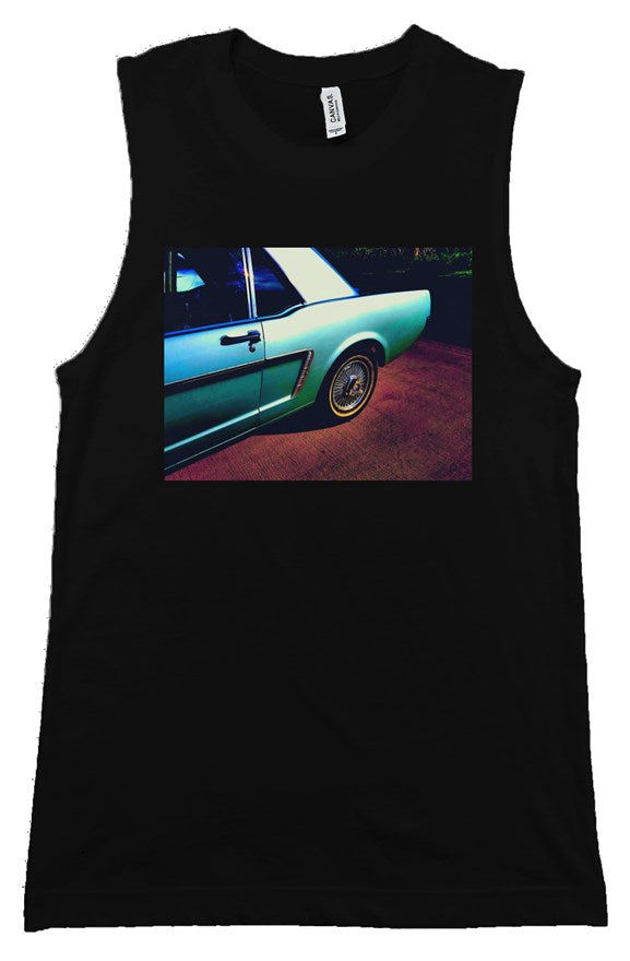 unisex muscle tank - Mustang Me
