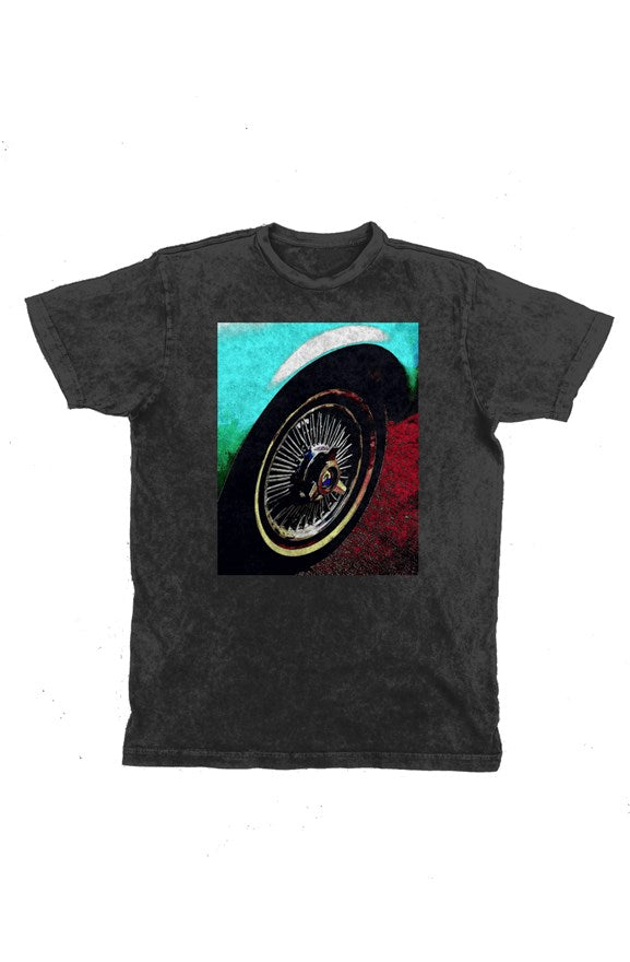 Unisex Vintage T-Shirt - Mustang Sally Wheel