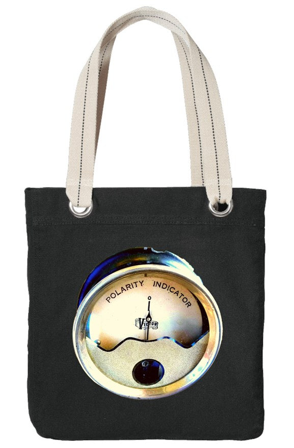 Allie Black Tote - Polarity Indicator