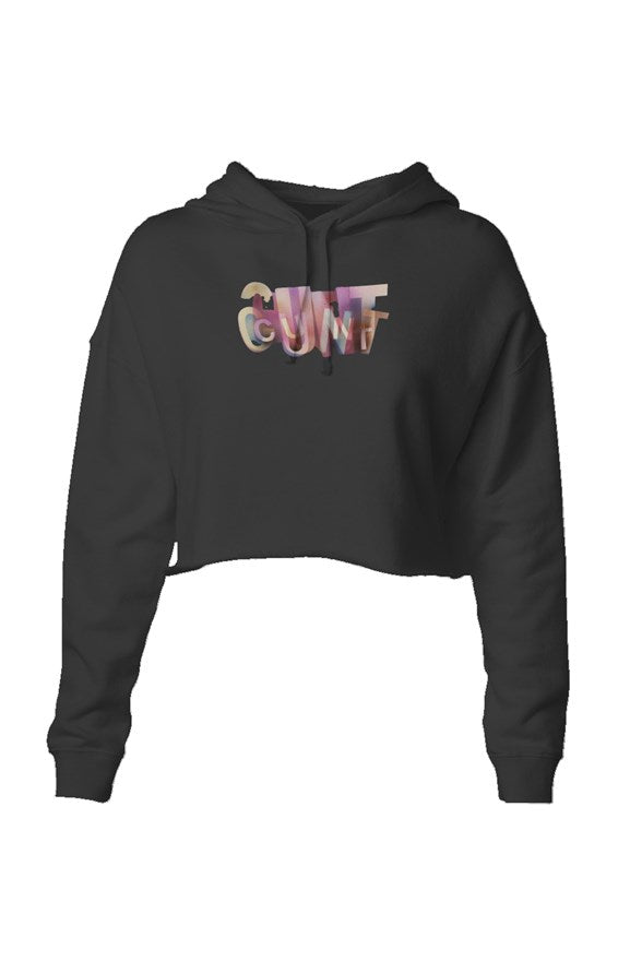 Lightweight Crop Hoodie - Cunt