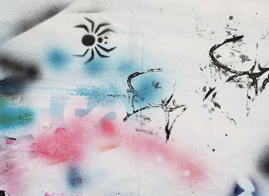 Pocket tshirt - Spider Love