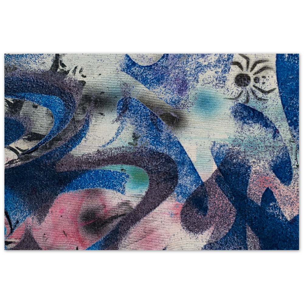 Wood Print - Spider Love