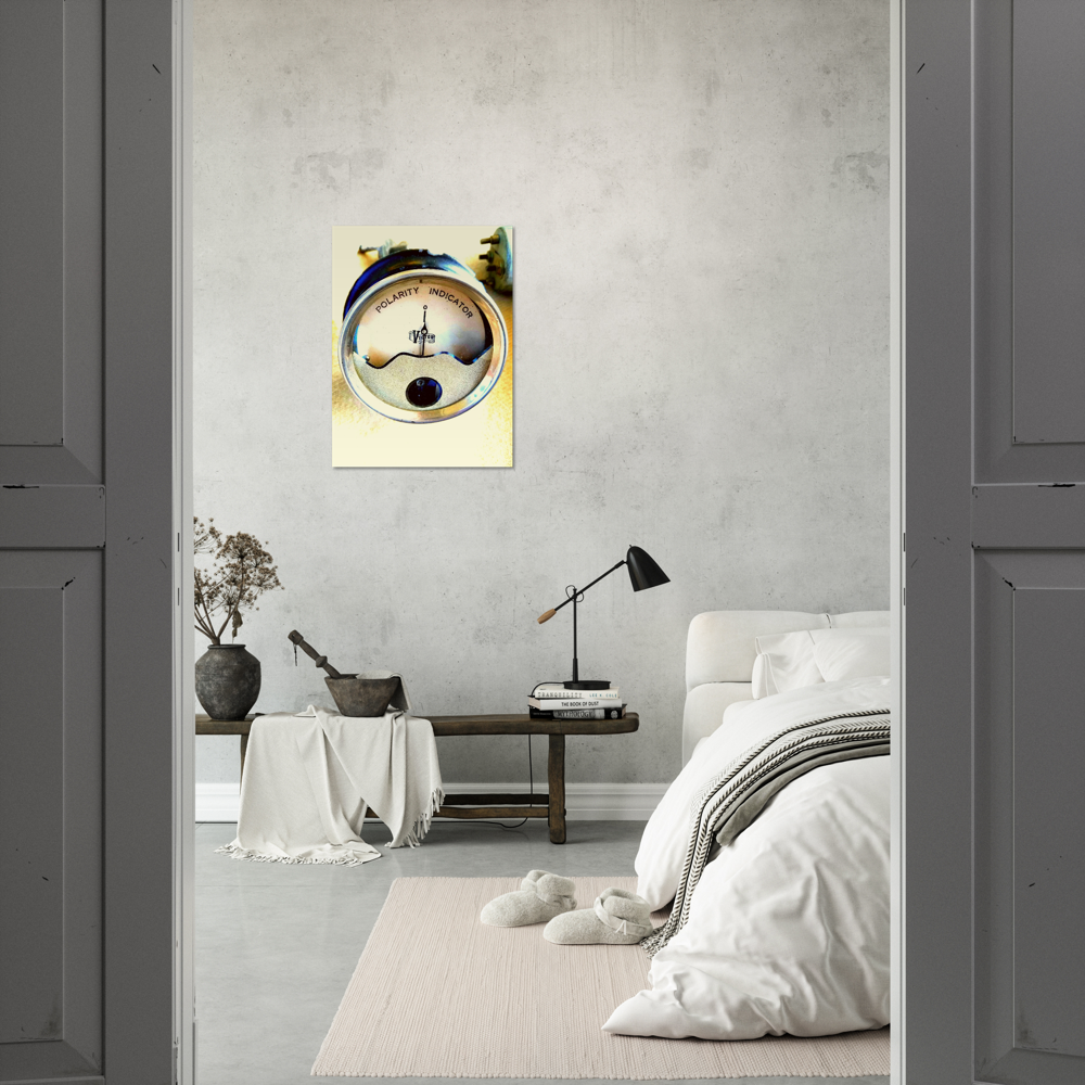 Aluminum Print - Polarity Indicator