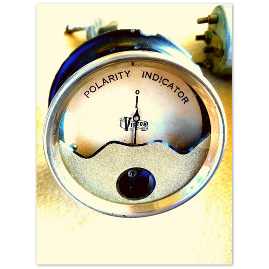 Aluminum Print - Polarity Indicator