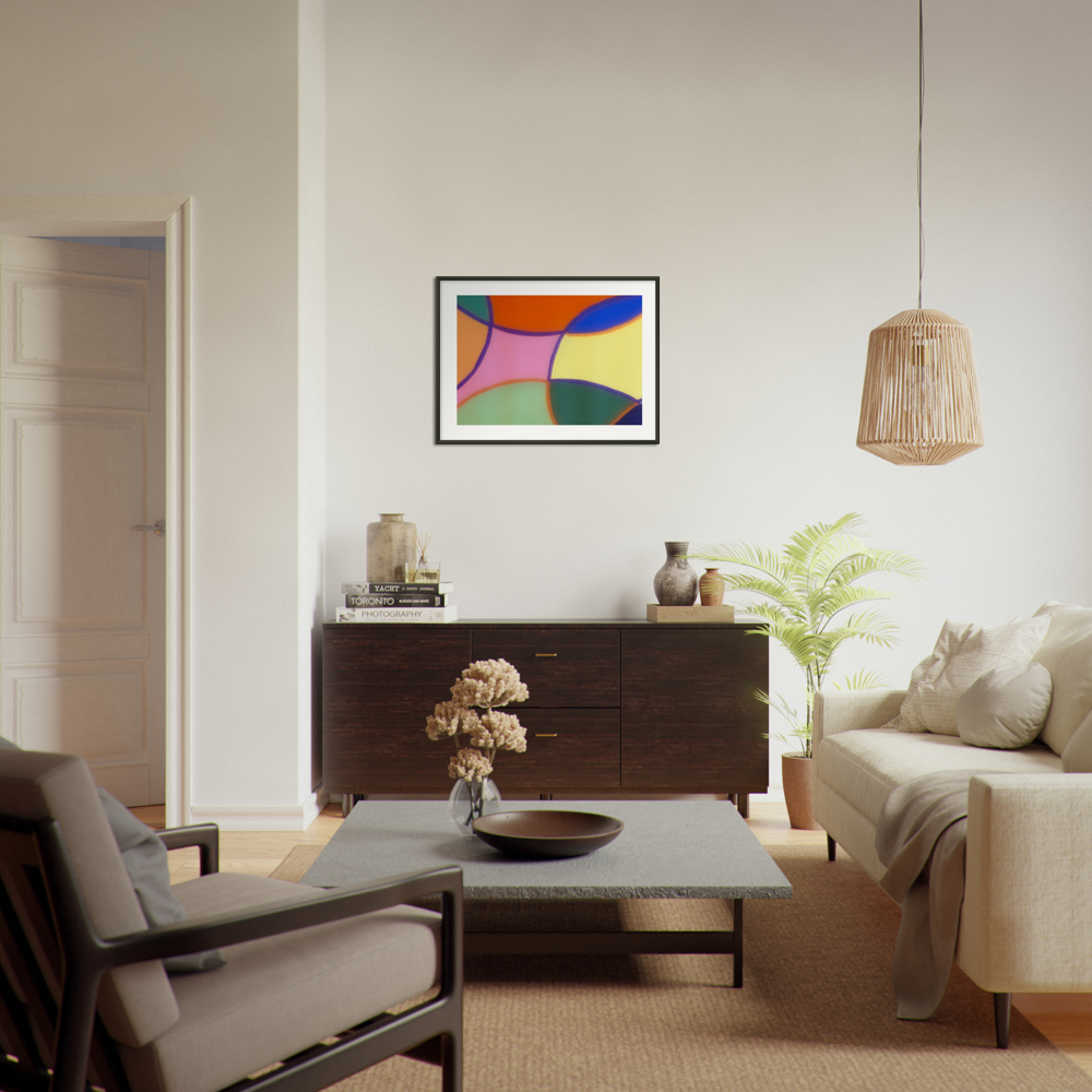 Retro Jam Poster in room