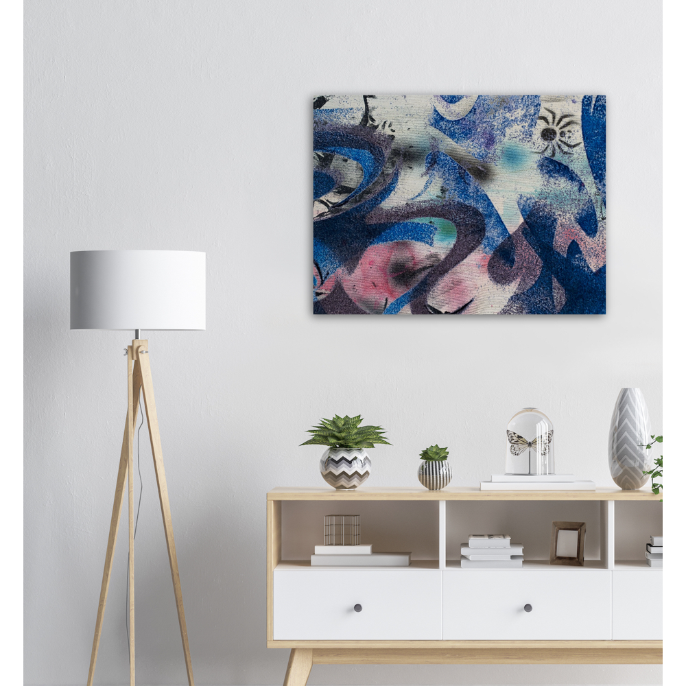 Wood Print - Spider Love