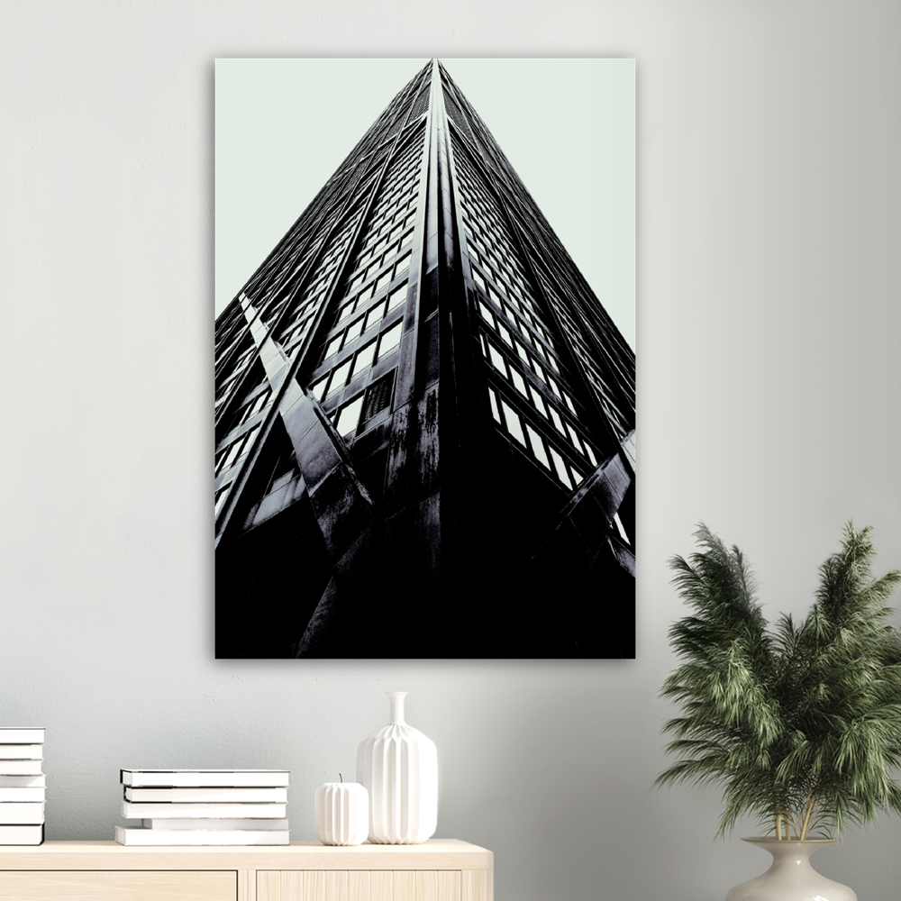 Meet me here black -white halkinart