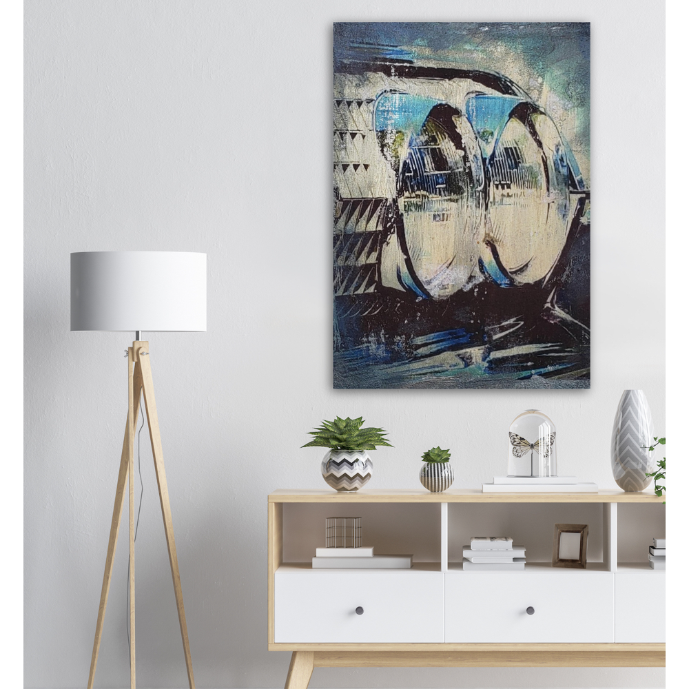 double trouble on wall