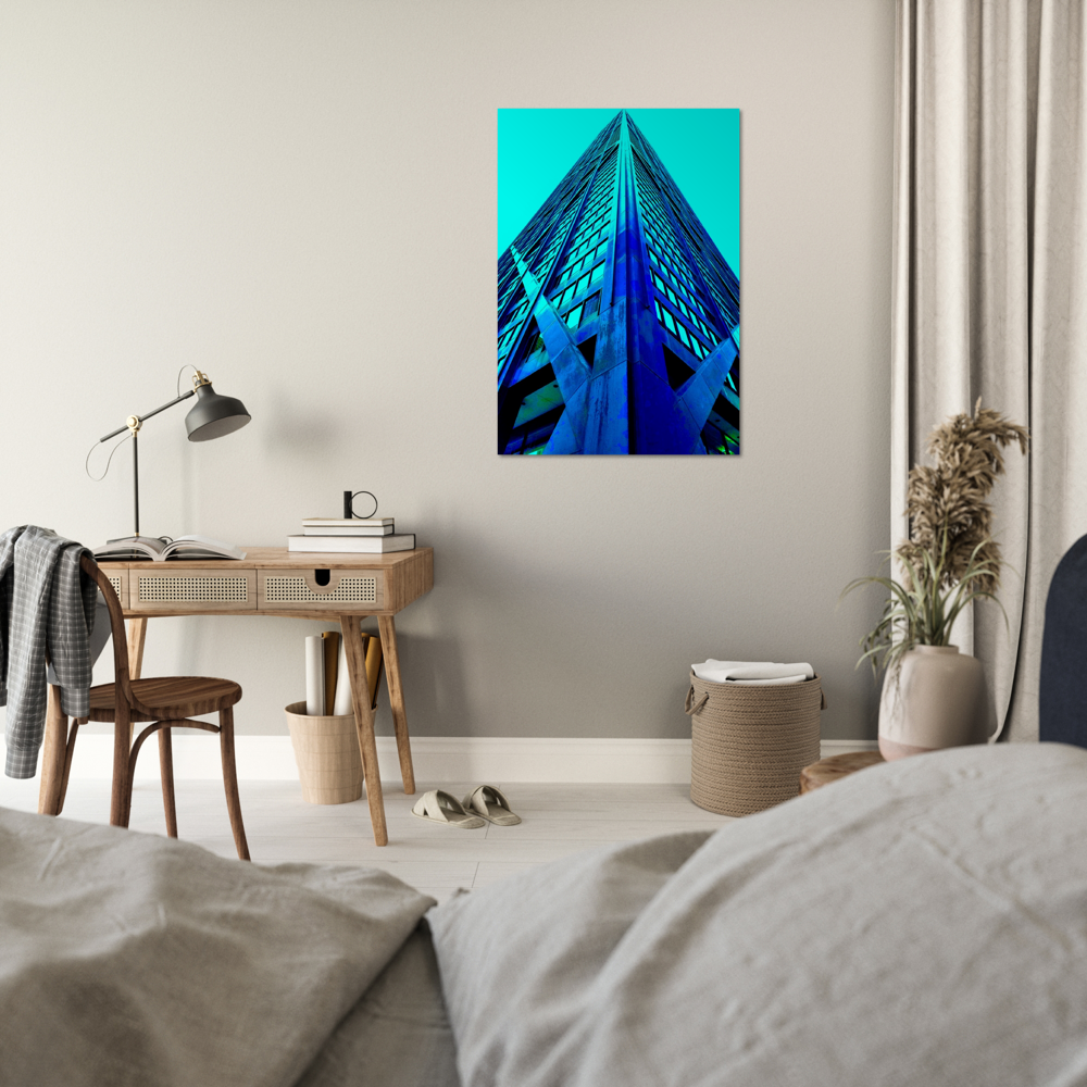 Meet me here blue in study room