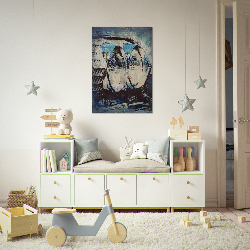 double trouble on wall