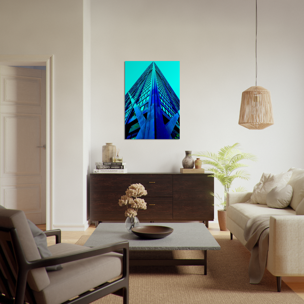 Meet me here blue halkinart