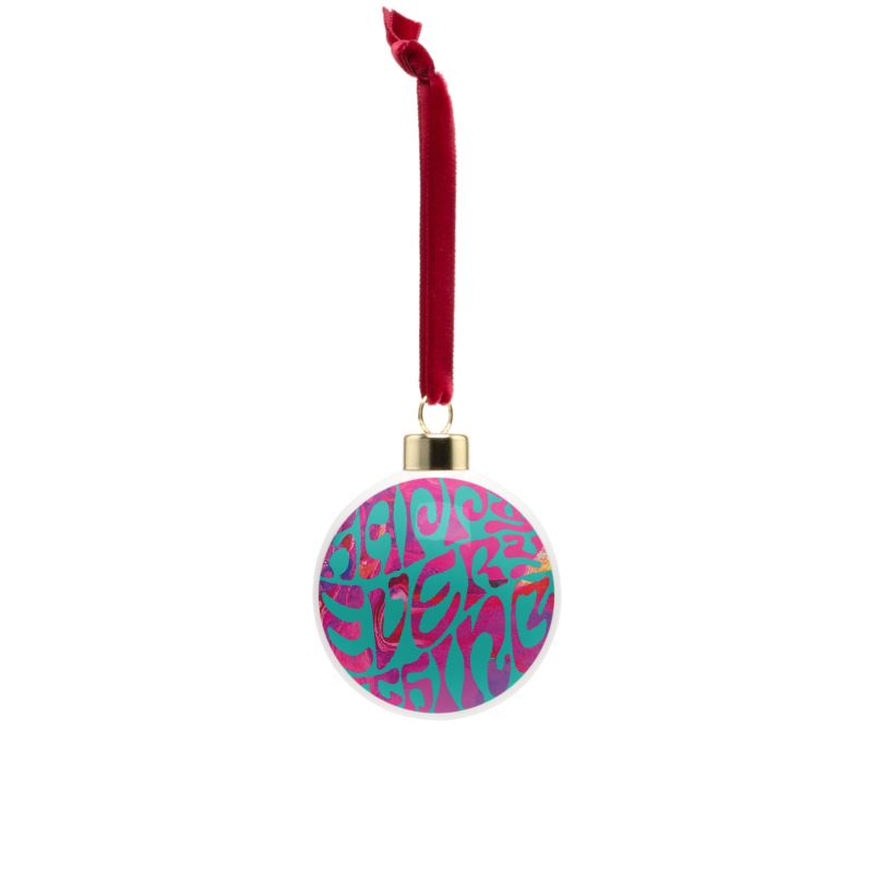 Christmas Baubles - Color Wheel Happy Everything