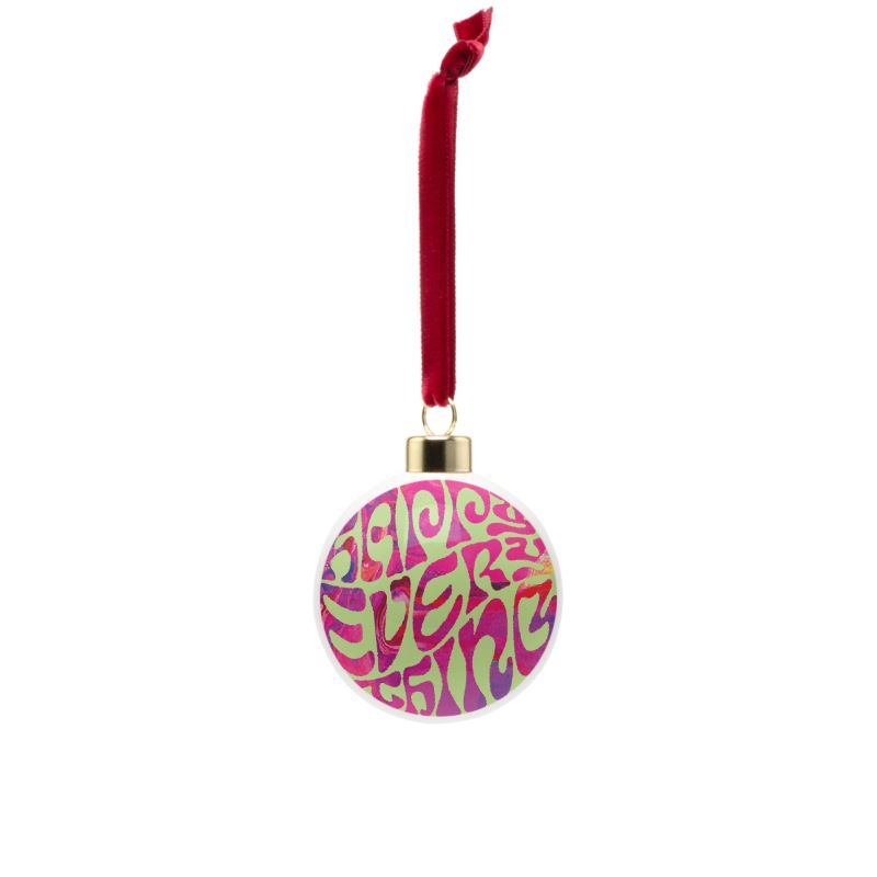 Christmas Baubles - Color Wheel Happy Everything