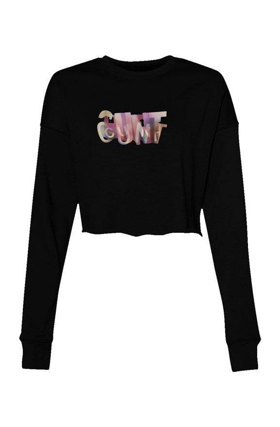 Crop Crew Fleece - C word