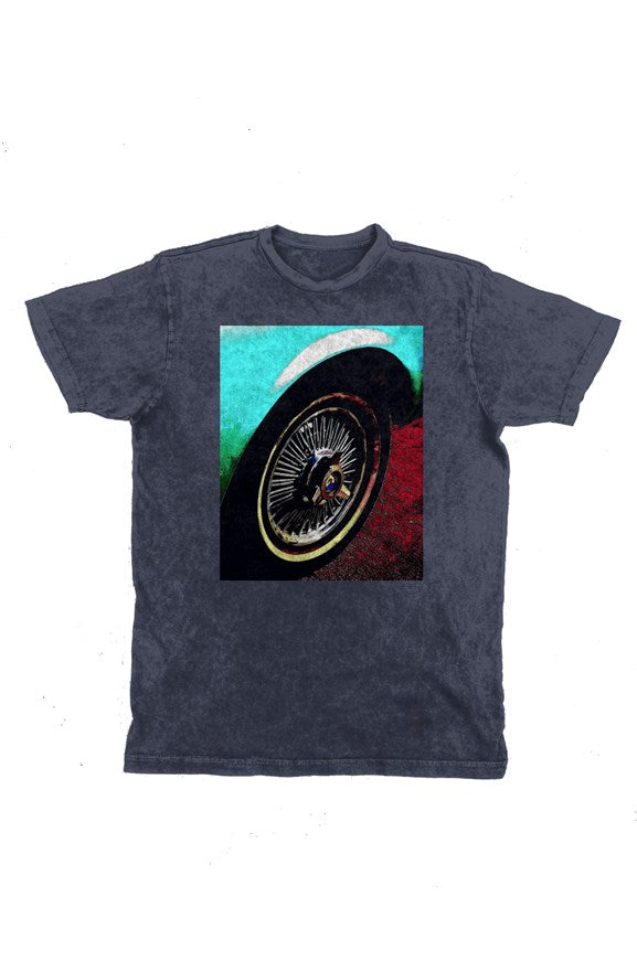 Unisex Vintage T-Shirt - Mustang Sally Wheel