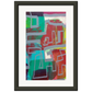 Museum-Quality Matte Paper Metal Framed Poster - Never Said
